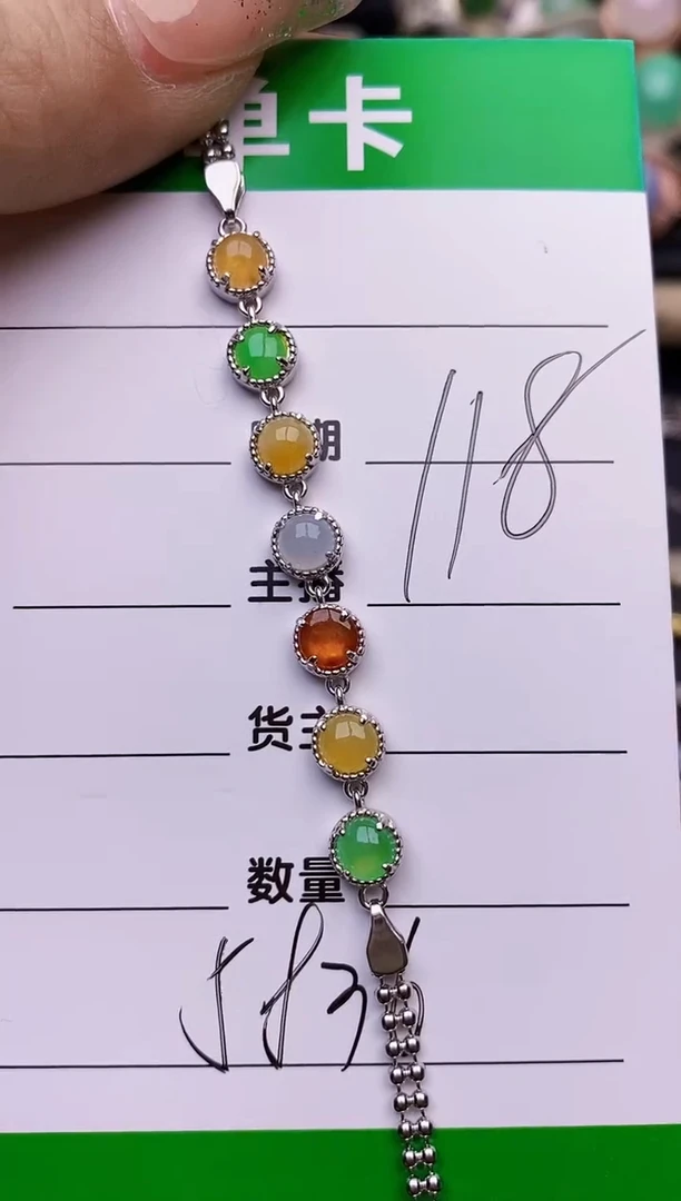 【闪购商品】翡翠戒指银S925镶嵌5836
