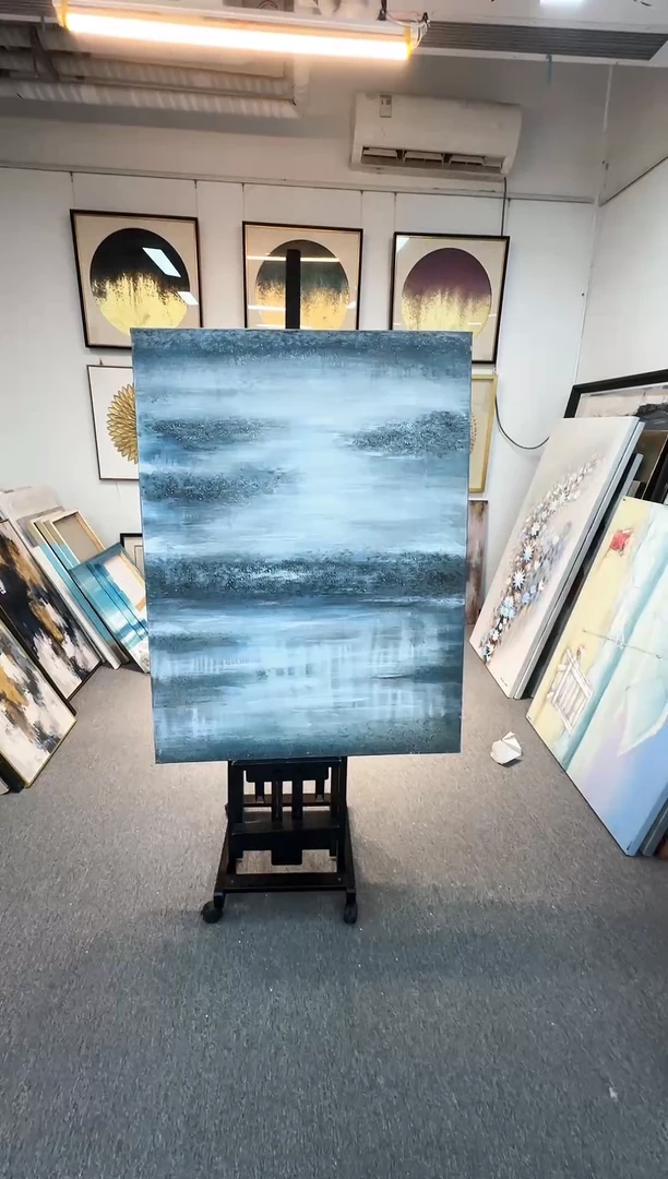 168现代艺术装饰画油画90cm*120cm