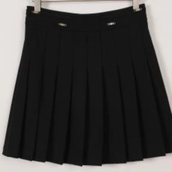 朵以2025春季新款半身裙百褶裙短裙微瑕介意勿拍39DC649006