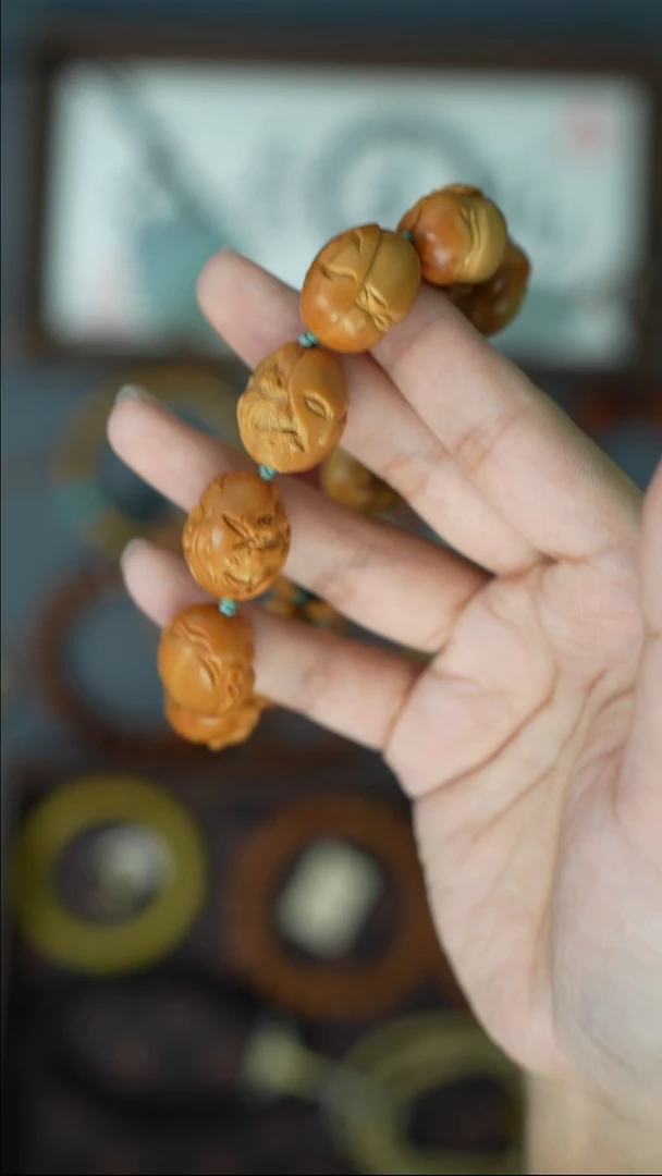 恶僧橄榄核手持手修