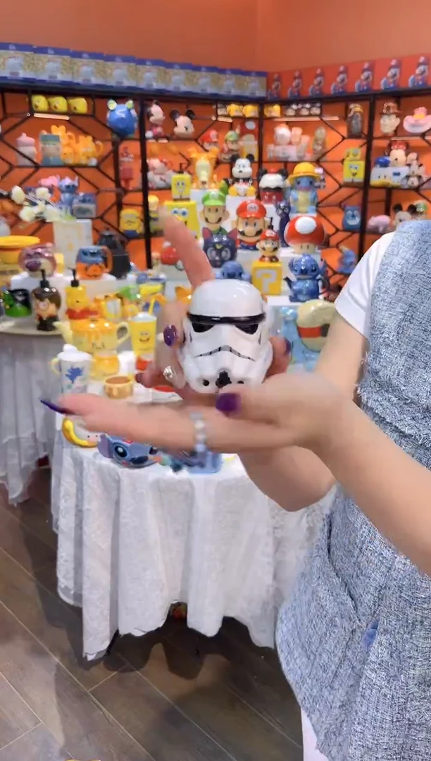 瓷片@@可爱手工制作杯杯