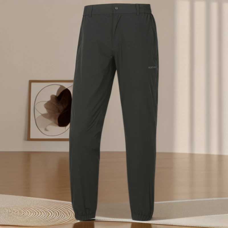 岩云/RockCloud 男士户外束口防风防水功能冲锋裤060