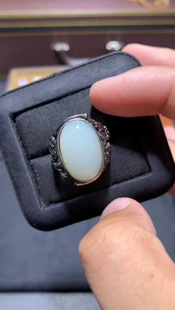 未镶嵌戒指和田玉Y13【多样性发其一】