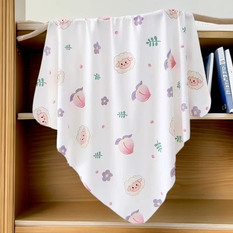 婴儿夏季纯棉包被初生新生儿包单纯棉抱被薄款全棉四季棉防包被