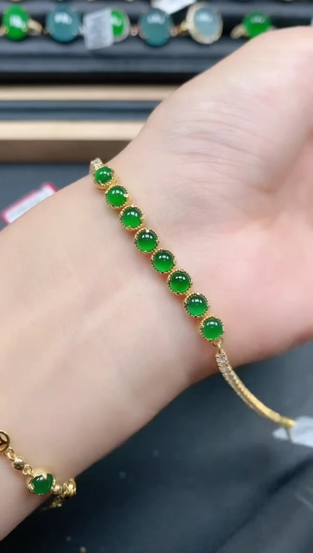 翡翠戒指银S925镶嵌1111111