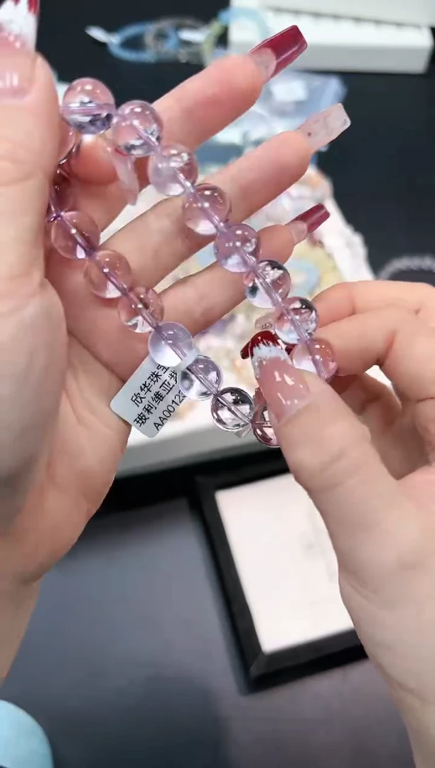 【闪购商品】水晶手串未镶嵌5c多样性发其一/1条默认微瑕