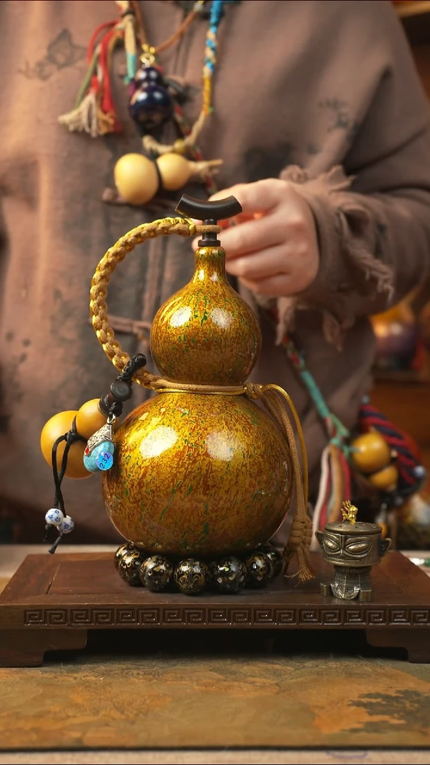 325大漆一物一拍记葫堂出品【不带手串】