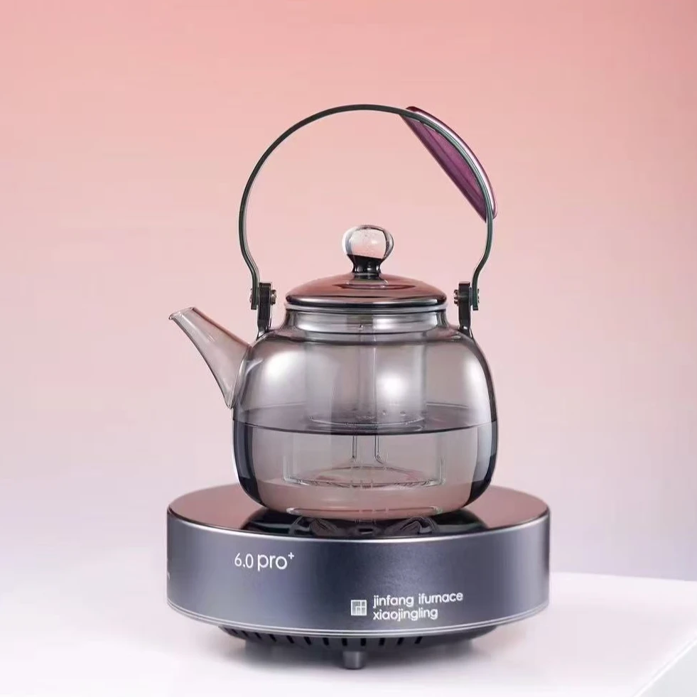 JinFang/晋芳晋芳6.0小芳电陶炉玻璃烧水壶泡茶壶煮茶壶提梁壶