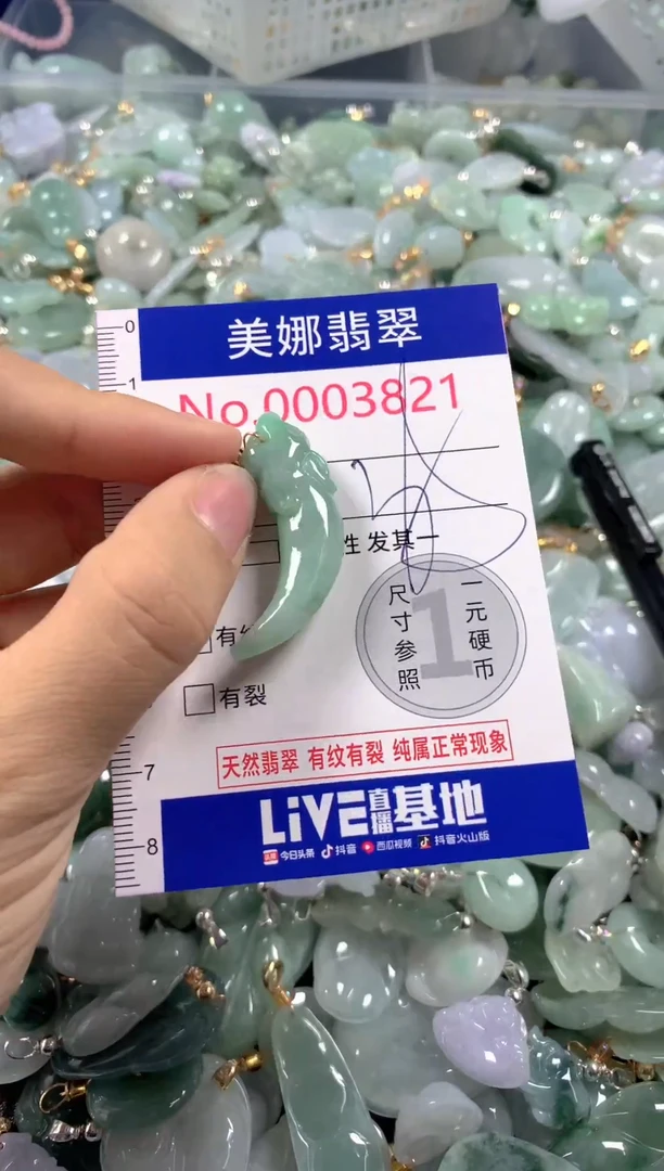 颈饰未镶嵌翡翠3821