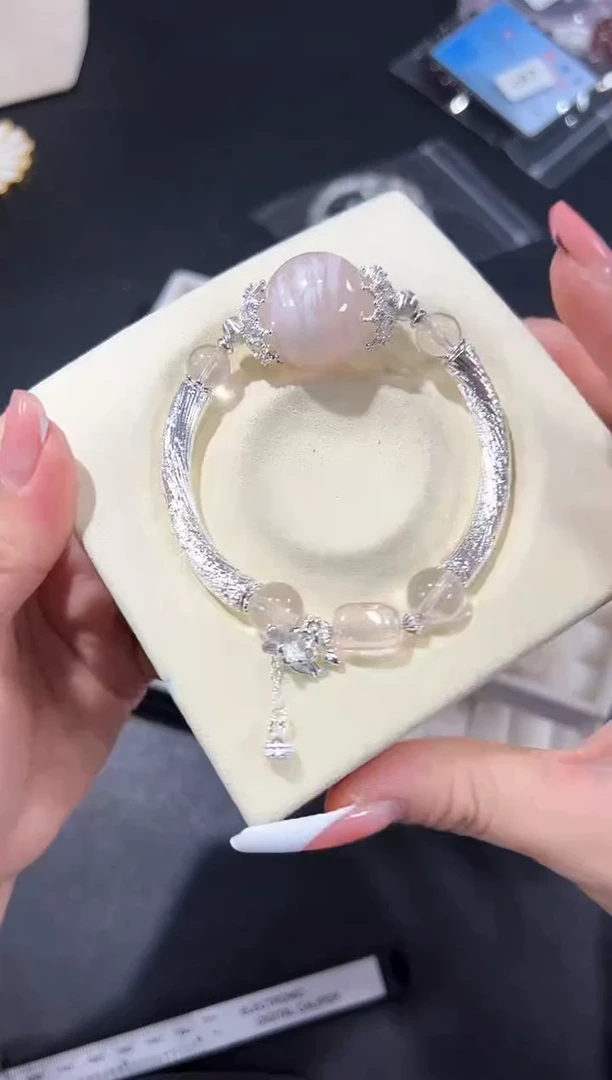 未镶嵌手串水晶99c多样性发其一【1条】默认微瑕