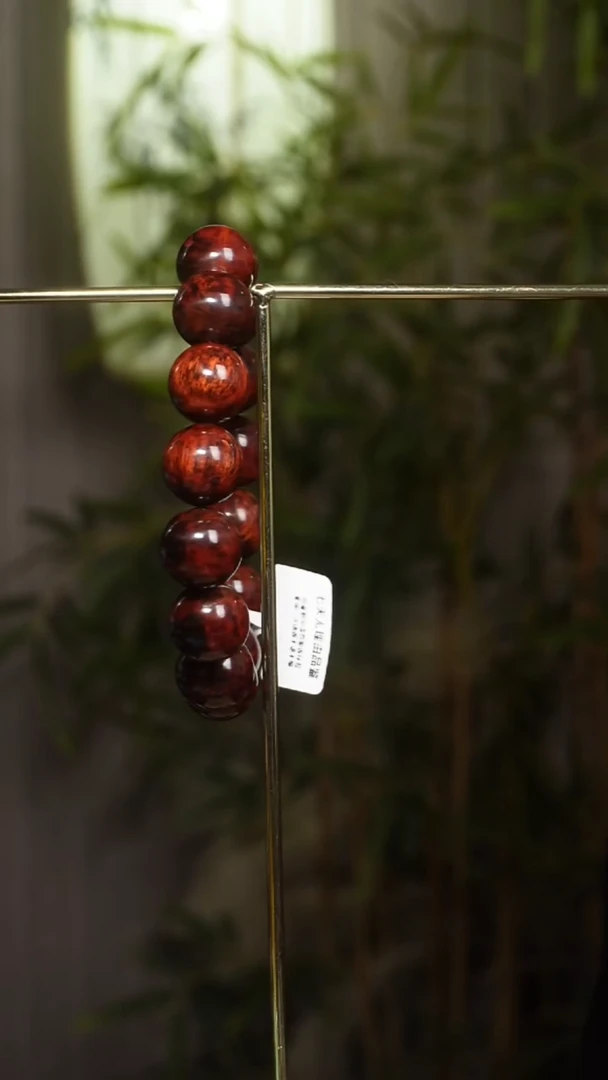 降真香手串/手链海南红降1.2cm36克