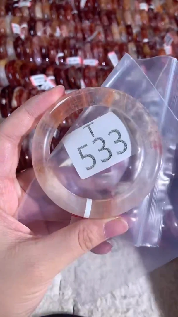 水晶手镯未镶嵌T533-56