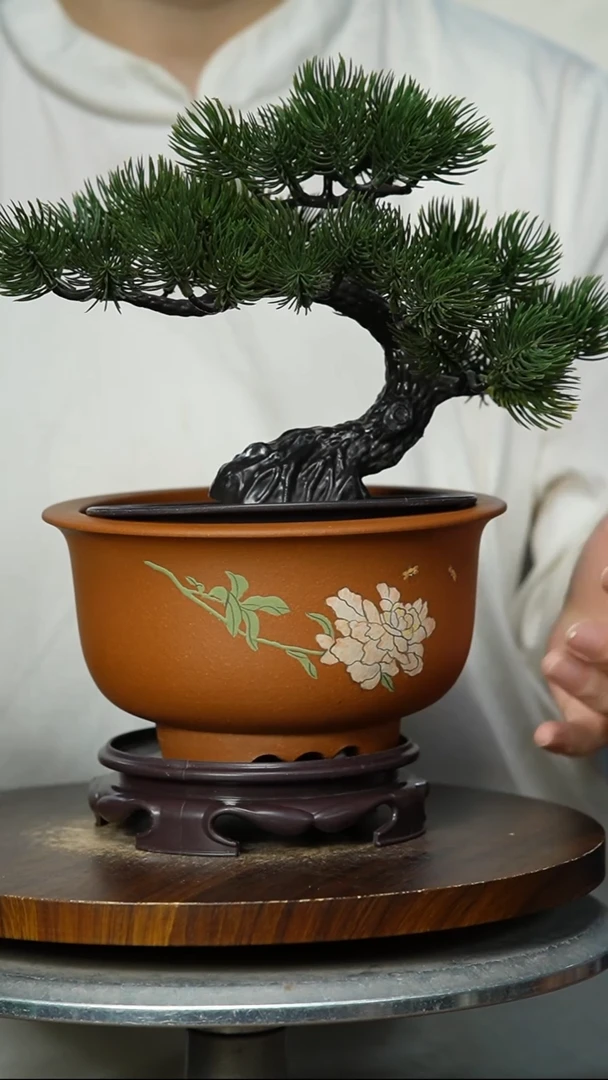 609+S'紫砂花盆紫砂