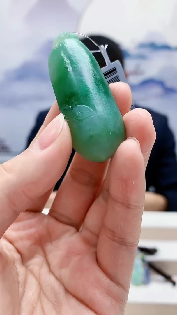 未镶嵌定制翡翠5174lr-毛货挂件16