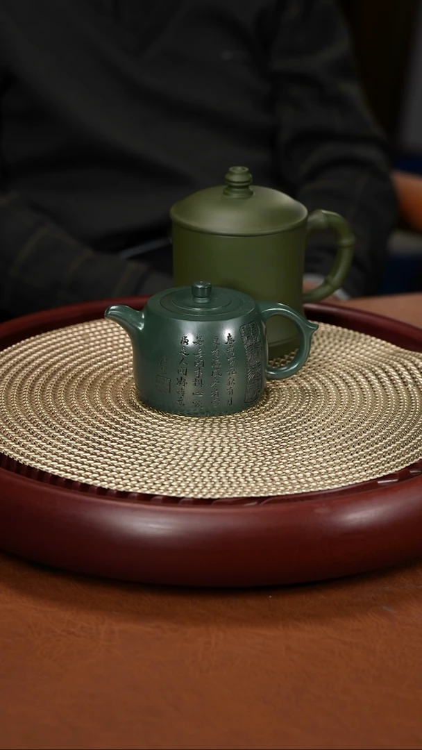 茶壶紫砂顾顺芝 井栏 盖杯