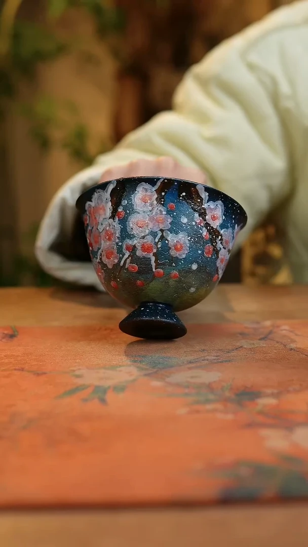 【闪购商品】瓷片1584景德镇手工手绘釉下彩高温瓷