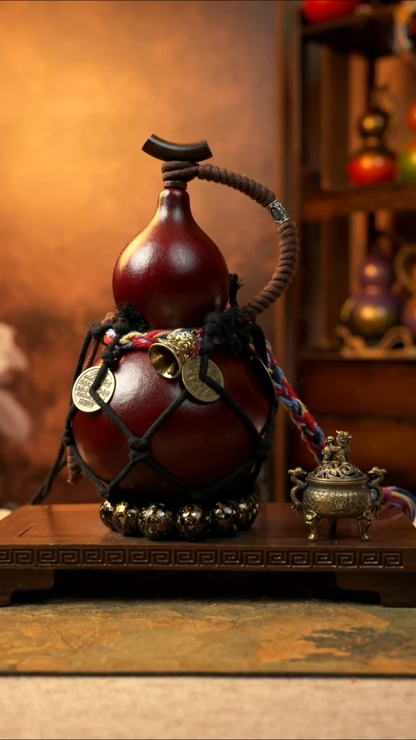 195大漆一物一拍记葫堂出品【不带手串】