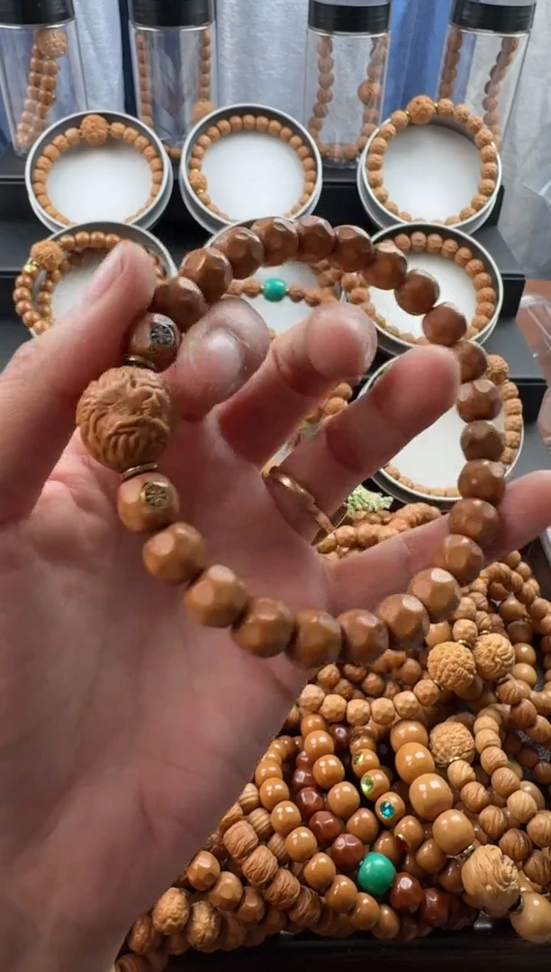手串猴头核桃双标奶酪送单颗雕刻返油
