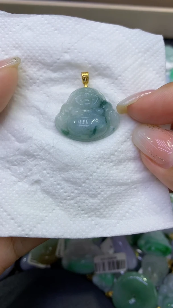 颈饰未镶嵌翡翠天然缅甸A货翡翠