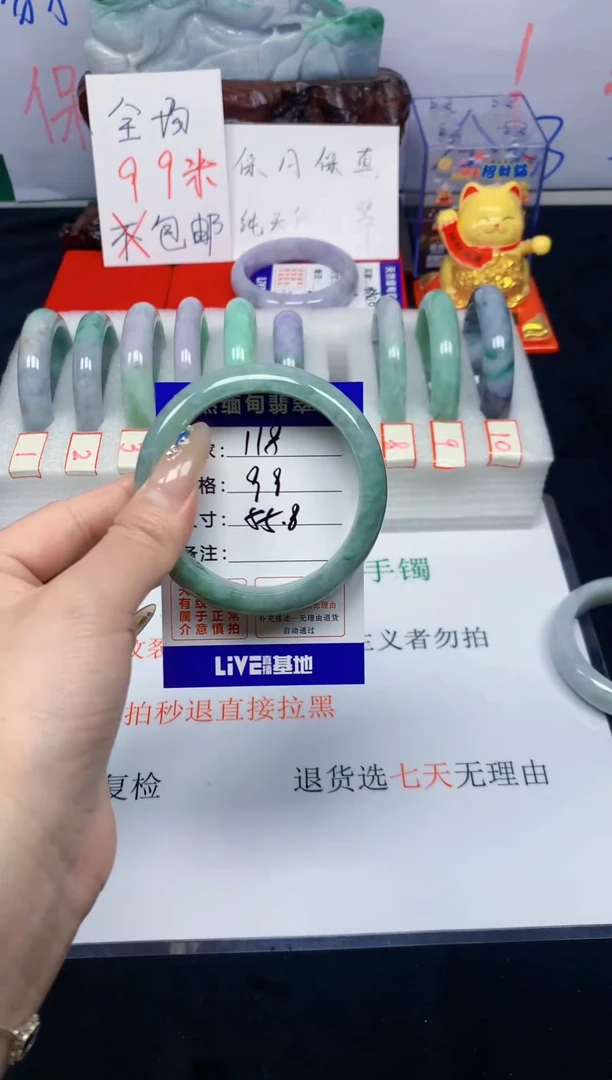 未镶嵌手镯翡翠118