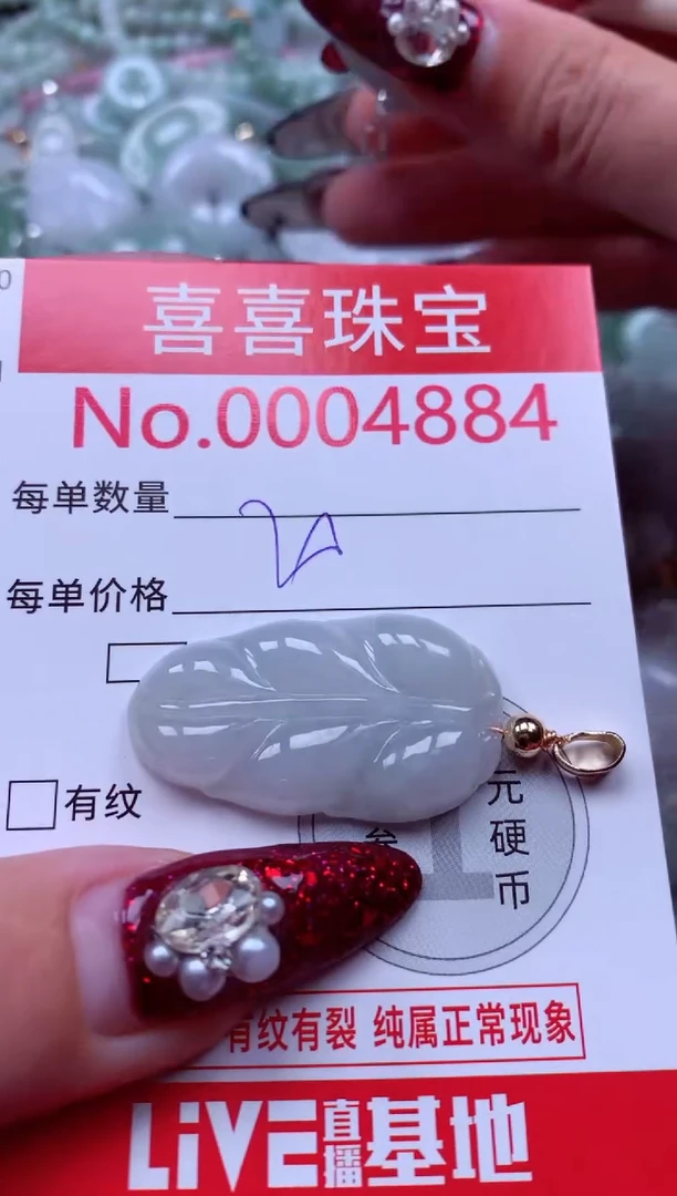 颈饰未镶嵌翡翠4884