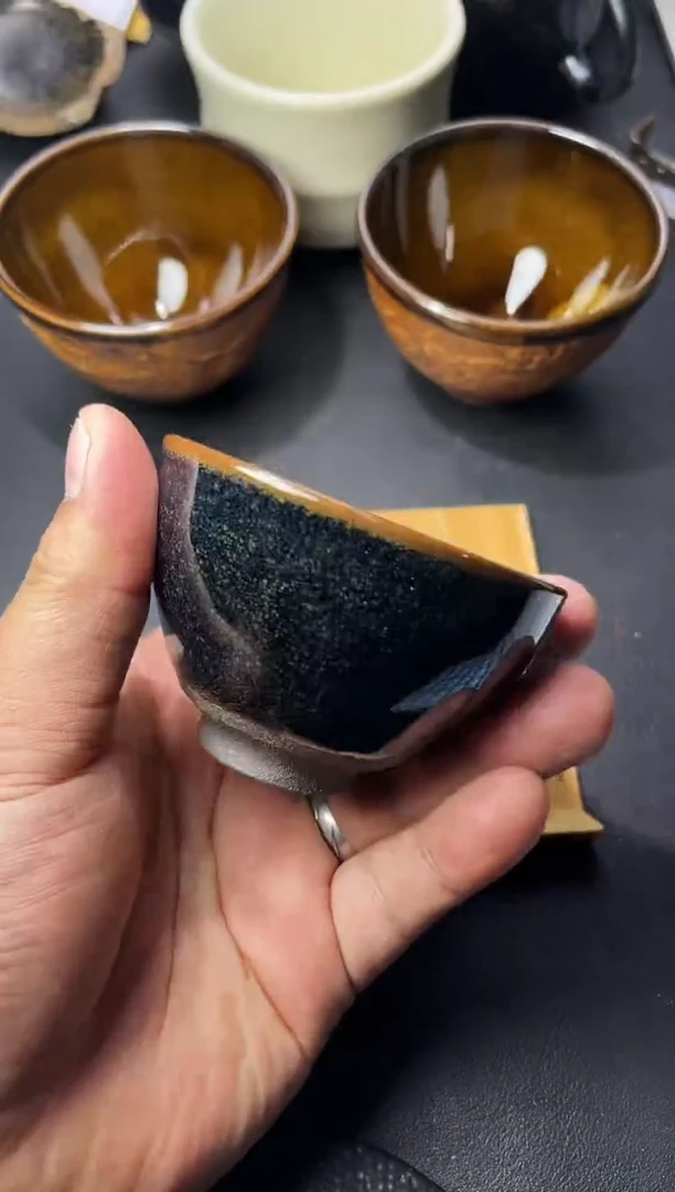 茶盏134叶紫建盏