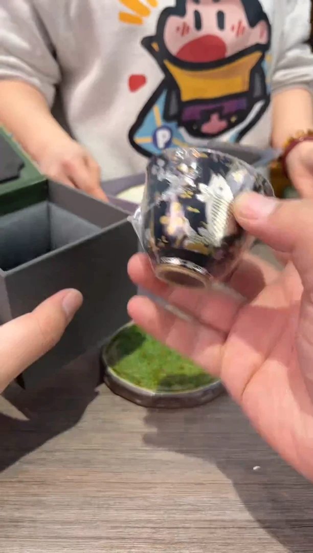 【闪购商品】鱼澡纹小银杯茶具茶具