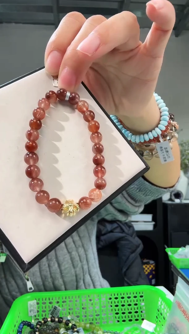 未镶嵌手链水晶优0118 约7mm