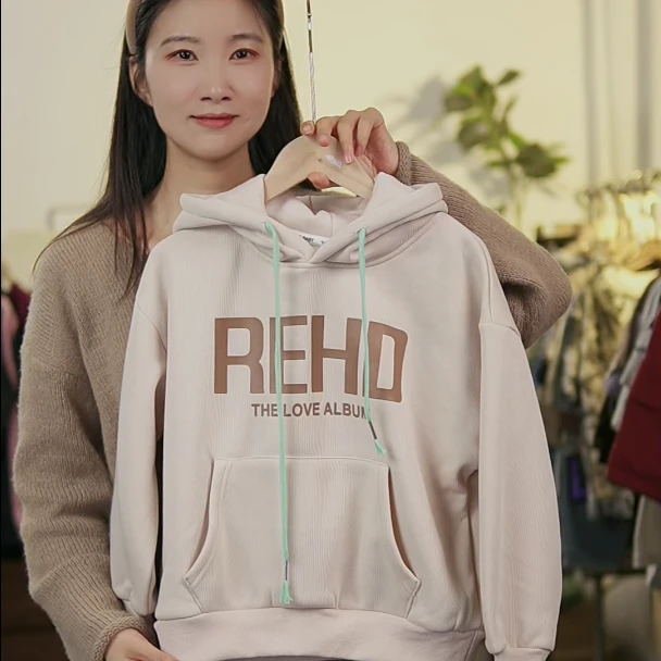 【粉丝福利】加绒连帽卫衣秋冬季儿童棉衣保暖韩版百搭休闲宽松