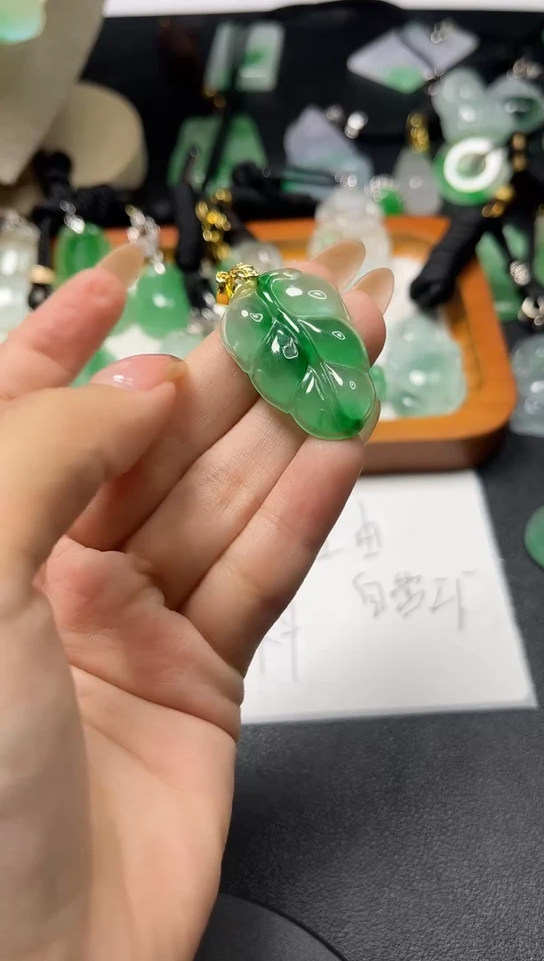 颈饰未镶嵌翡翠所见即所得   一图一物