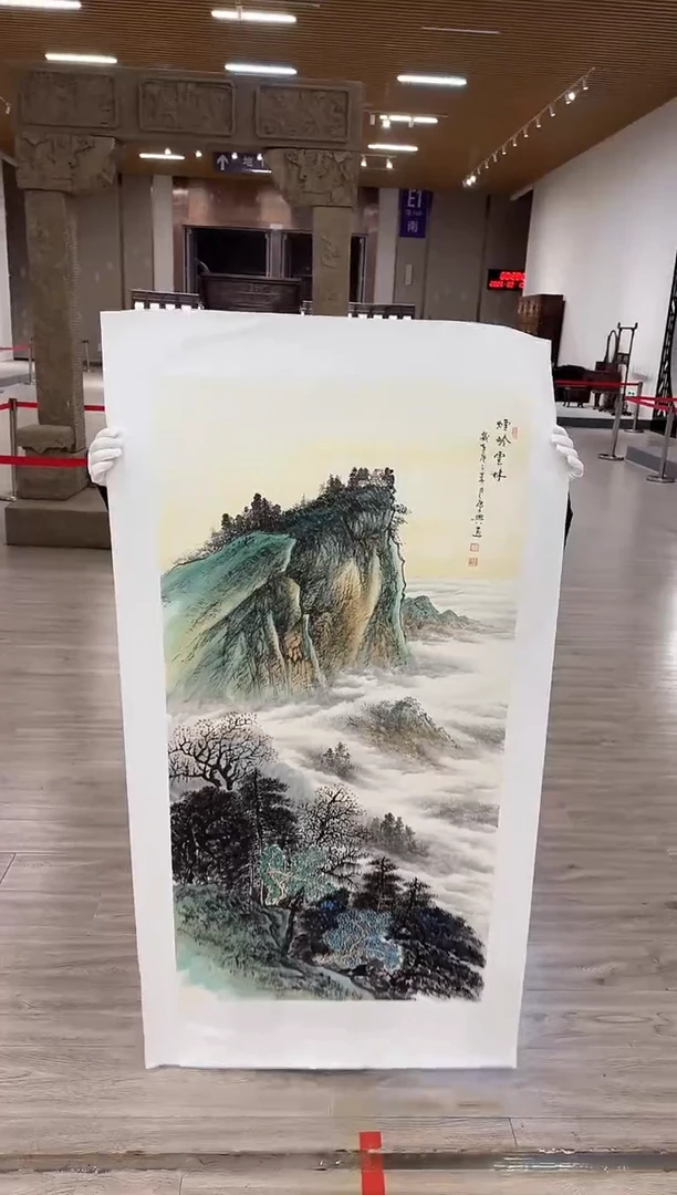 【闪购商品】国画34 赵隆轩艺术馆李庆兴老师作品