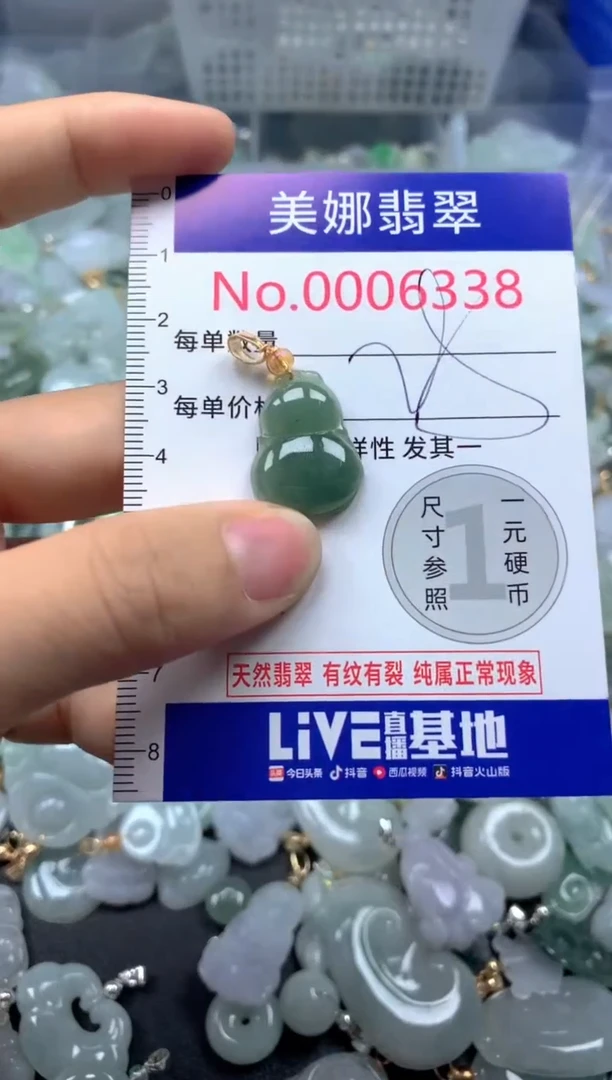 颈饰未镶嵌翡翠6338