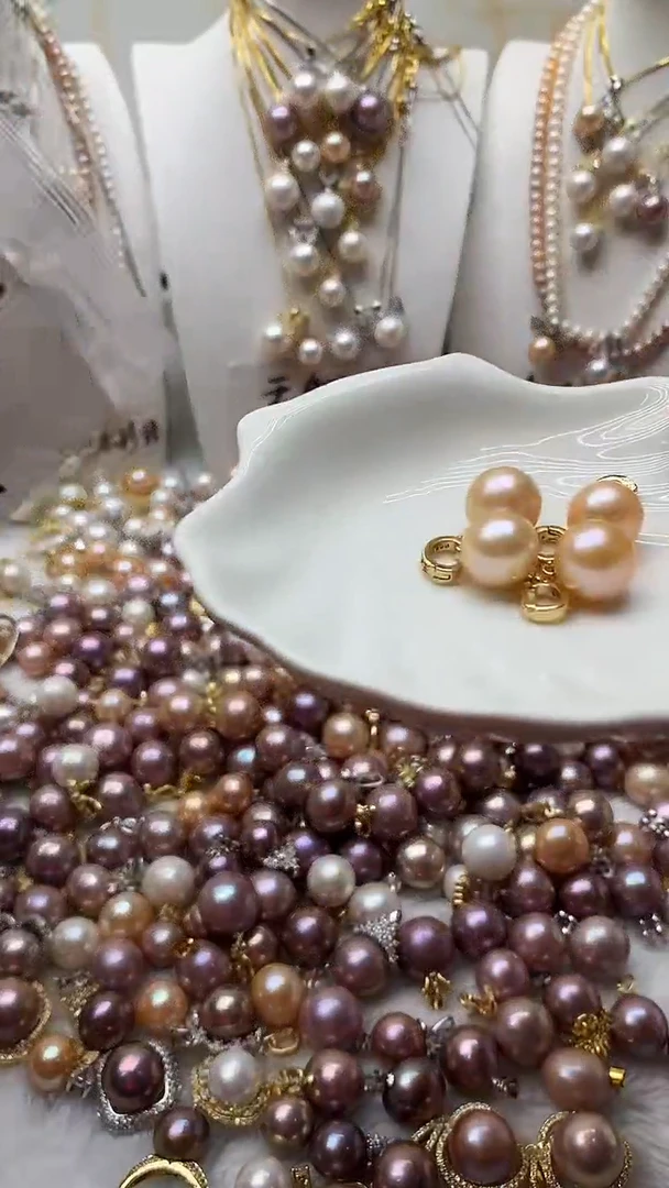 颈饰未镶嵌淡水珍珠004