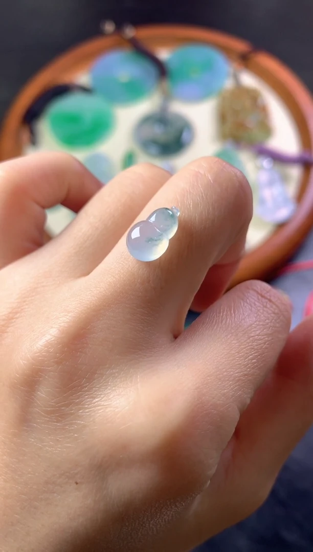 【闪购商品】定制翡翠未镶嵌1裸玉（客户意向镶嵌）