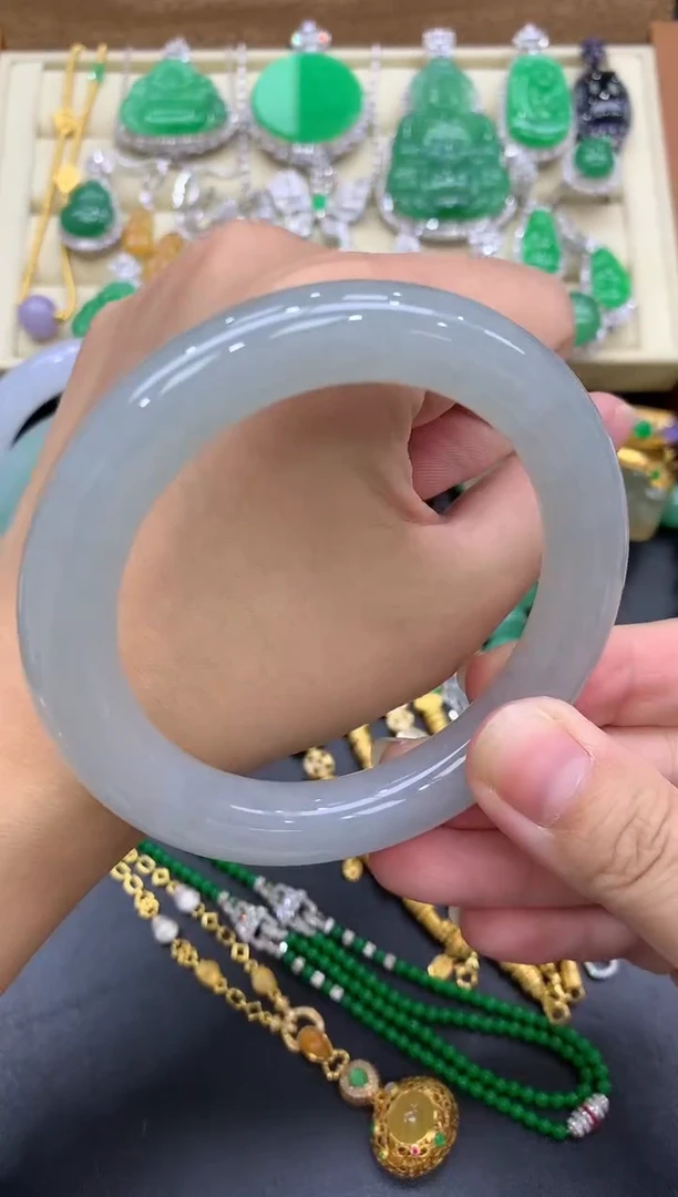 翡翠手镯未镶嵌237-中国好珍宝