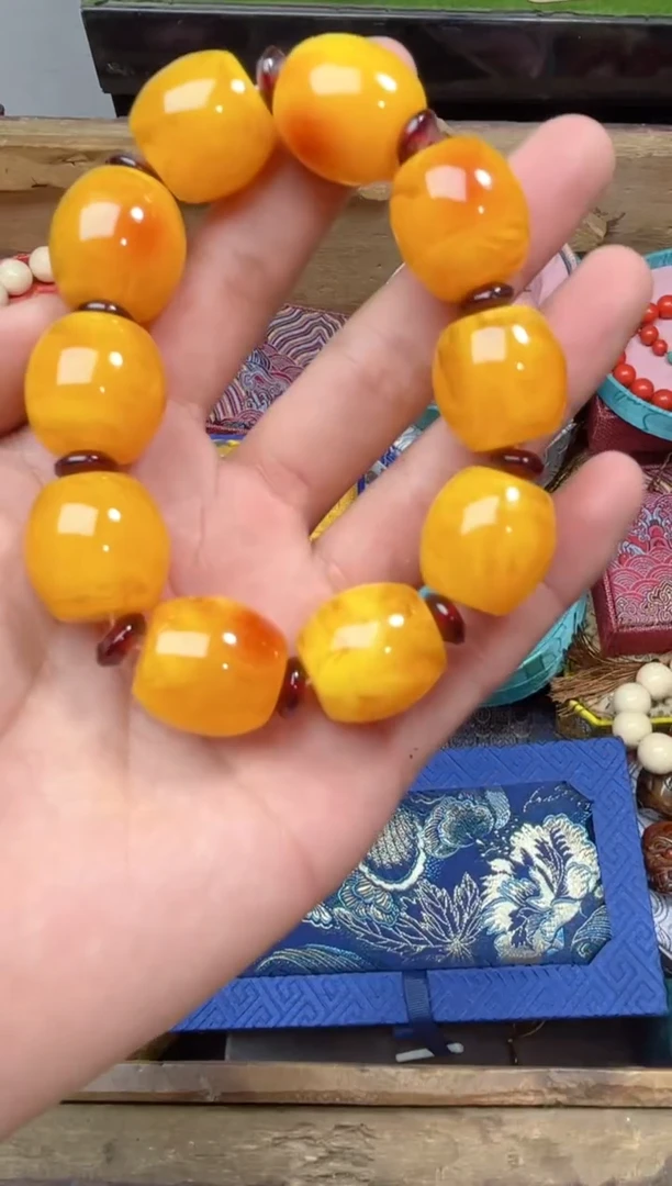 【闪购商品】蜜蜡手链未镶嵌点击链接下单即可