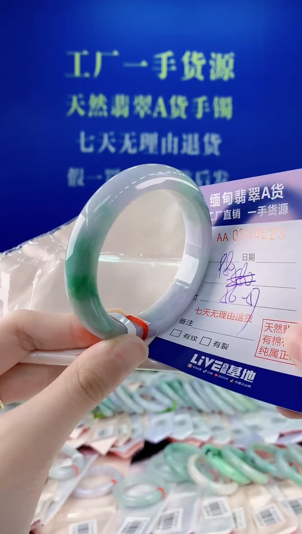 未镶嵌手镯翡翠23