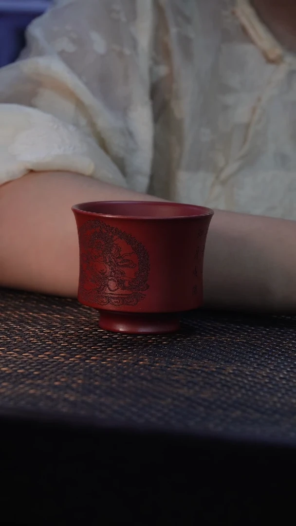 茶杯紫砂福利紫砂不动明王