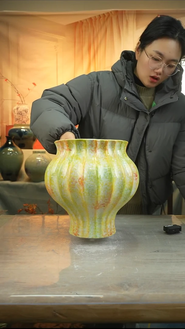 已打孔 高度25 口径20陶瓷花瓶