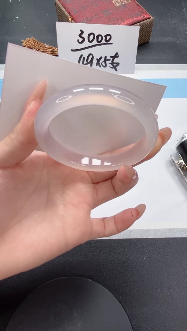 石英质玉手镯未镶嵌A257-55.2