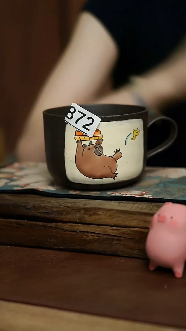 喵喵设计师款 咖啡杯