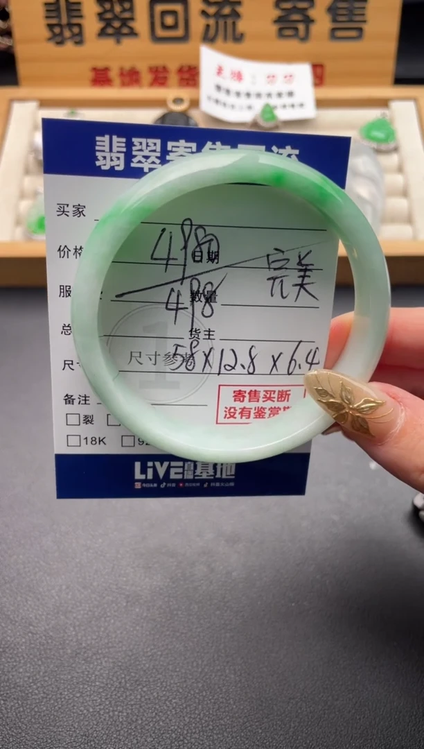 未镶嵌手镯翡翠10146897