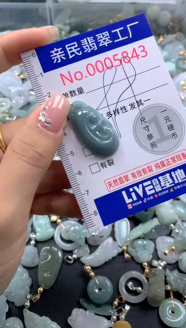 颈饰未镶嵌翡翠5843