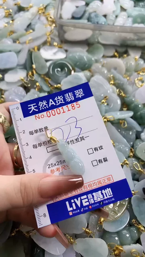 颈饰未镶嵌翡翠天然A货翡翠