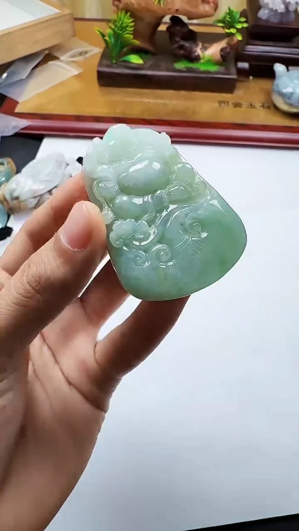 吊坠(不含链)未镶嵌翡翠1