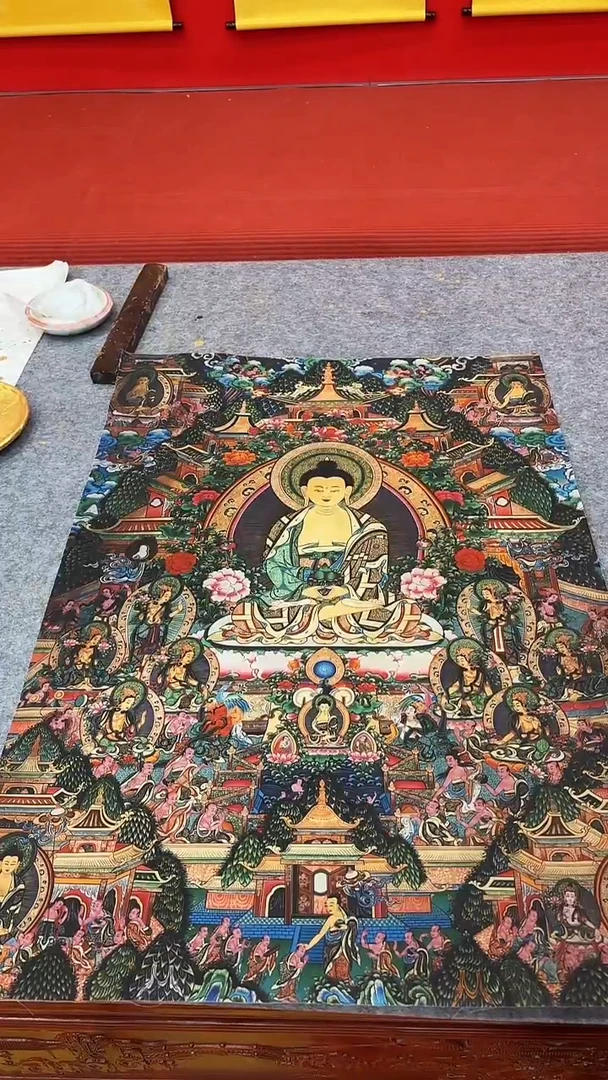 卷轴画唐卡16049