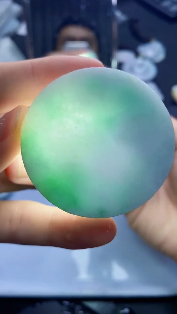 裸石翡翠天然缅甸A货【海】07