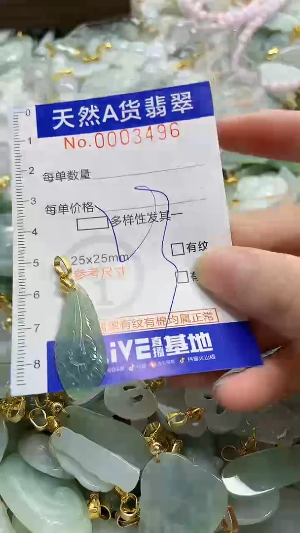 颈饰未镶嵌翡翠天然A货翡翠