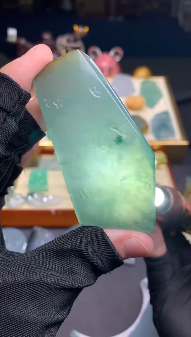 未镶嵌定制翡翠天然翡翠裸石（包工）