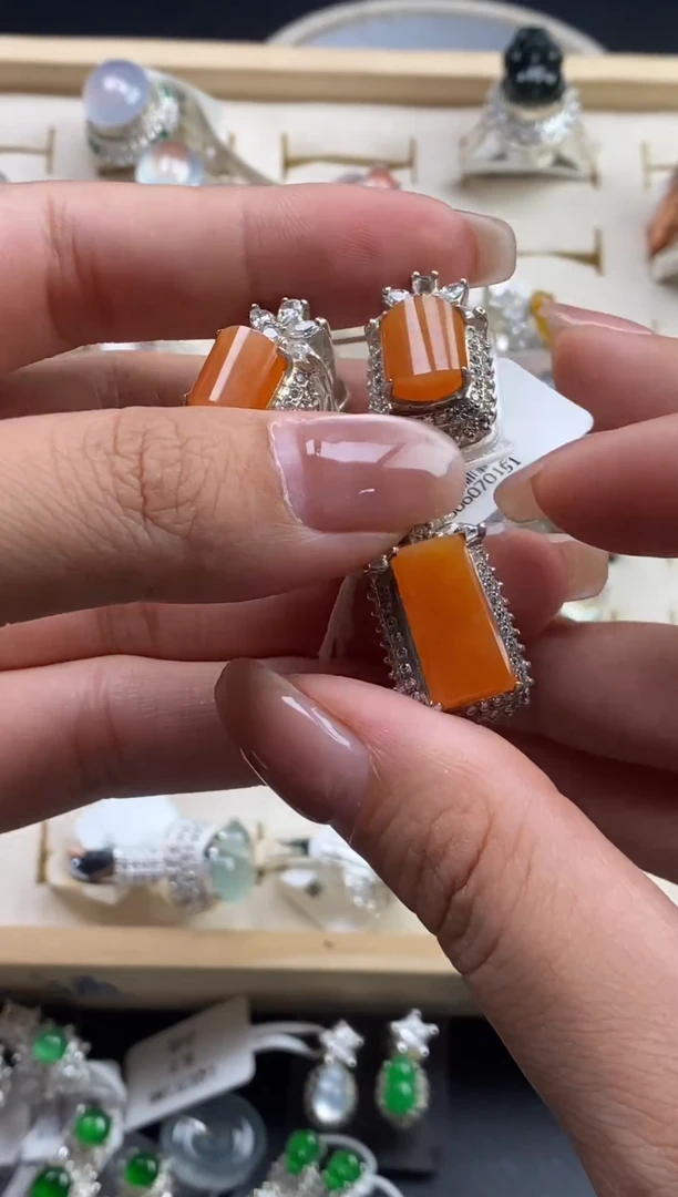 翡翠散珠天然翡翠裸石蛋面56